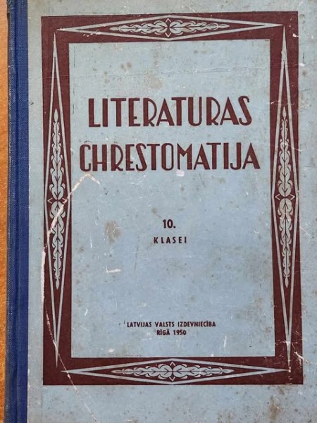 Literatūras chrestomatija 10. klasei