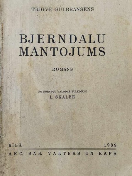 Bjerndālu mantojums