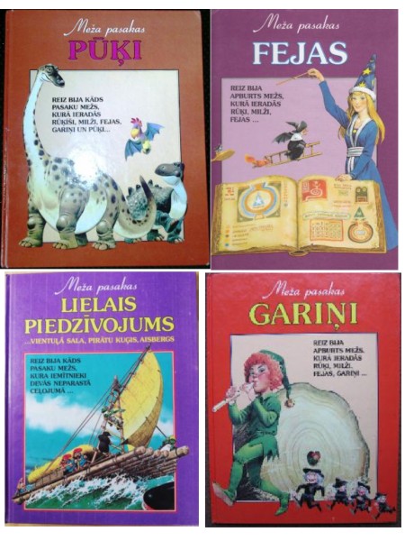 Meža Pasakas (Gariņi, Pūķi, Lielais Piedzīvojums, Fejas)