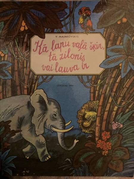 Kā lapu vaļā šķir, tā zilonis vai lauva ir