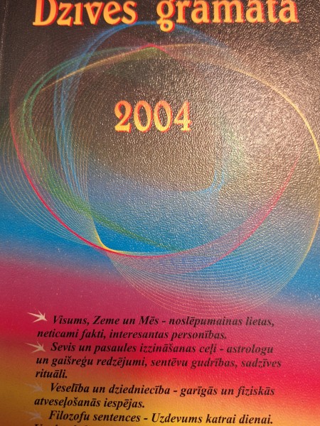 Dzīves grāmata 2004