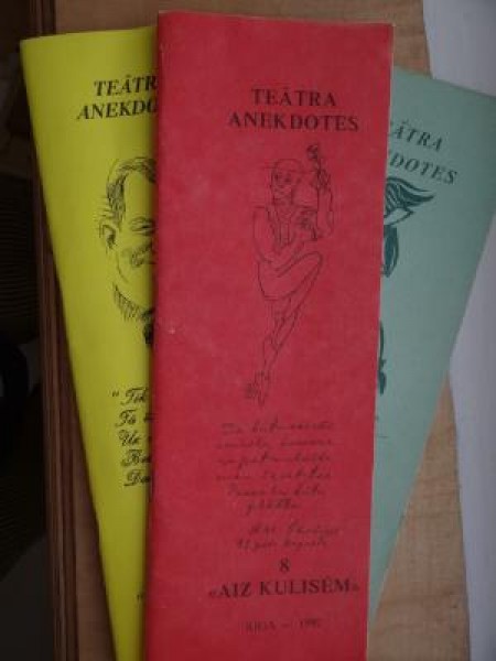 Aiz kulisēm Nr. 8/Teātra anekdotes