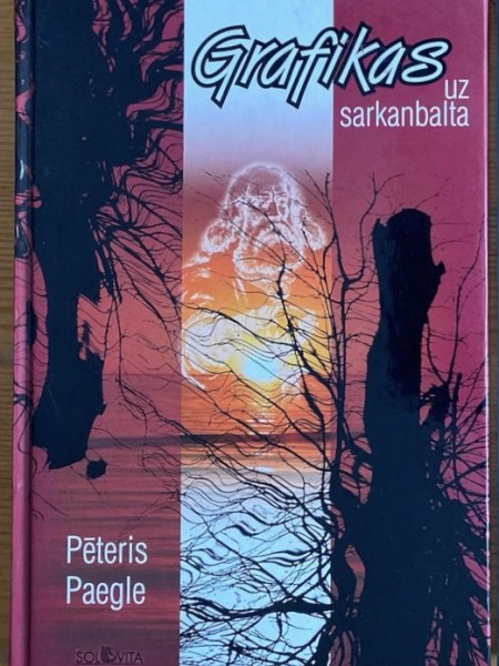 Grafikas uz sarkanbalta