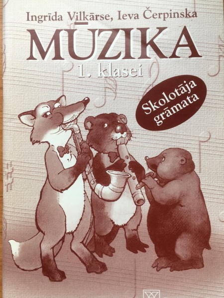 Mūzika 1. klasei Skolotāja grāmata