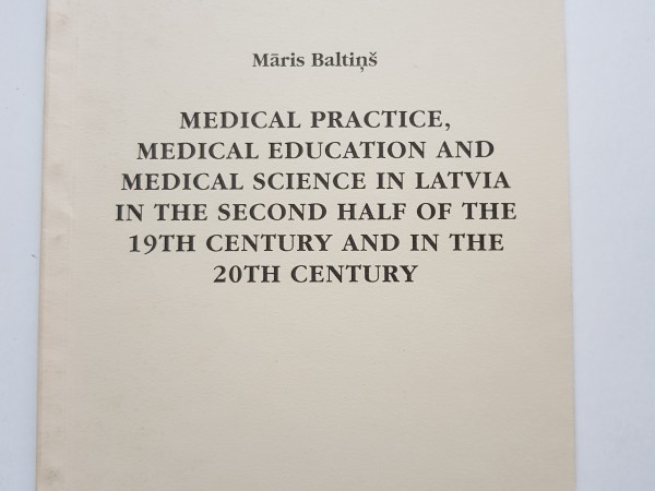 Medical practice, medical education ..