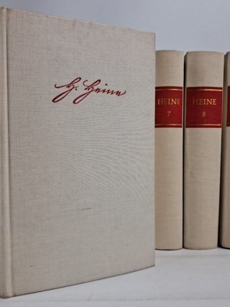 Heinrihs Heine - Kopoti Raksti 10 sējumos - Werke und Briefe in zehn Bänden