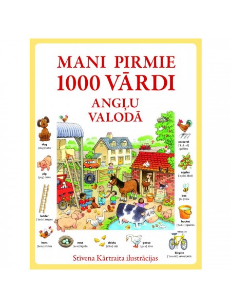 Mani pirmie 1000 vārdi angļu valodā