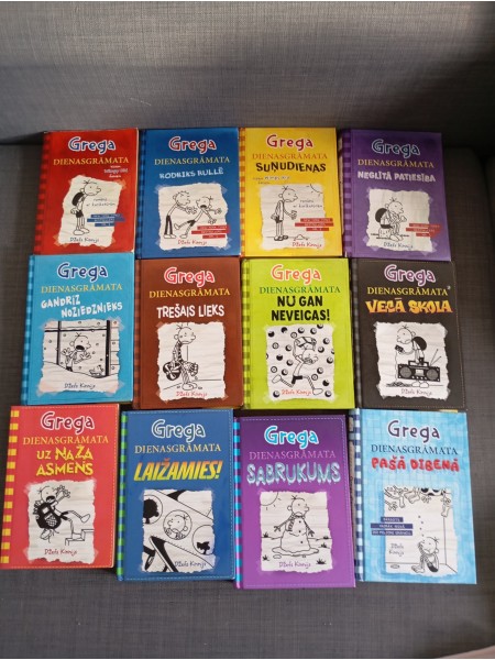 Grega dienasgramata 12 grāmatas