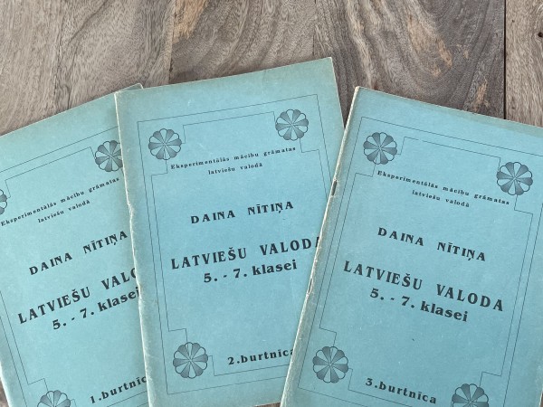 Latviešu valoda 5. - 7. klasei (1.,2.,3. burtnīca)