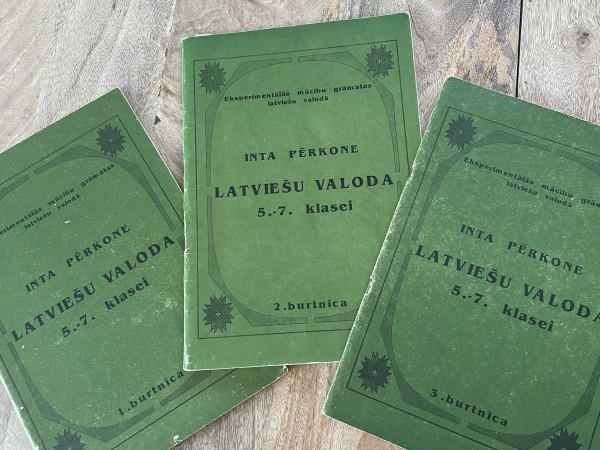 Latviešu valoda 5. - 7. klasei (1.-3.burtnīca)
