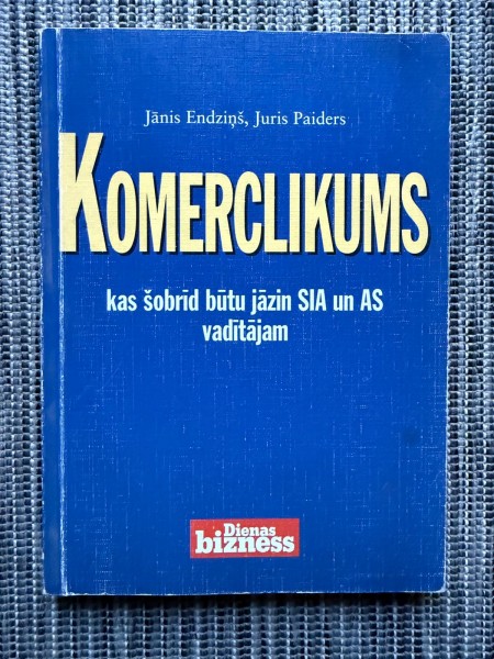 Komerclikums Kas šobrīd būtu jāzin SIA un AS vadītājam