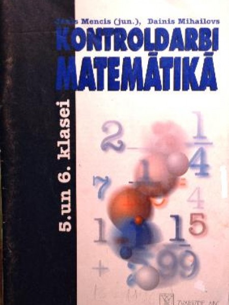 Kontroldarbi matemātikā 5. un 6. klasei