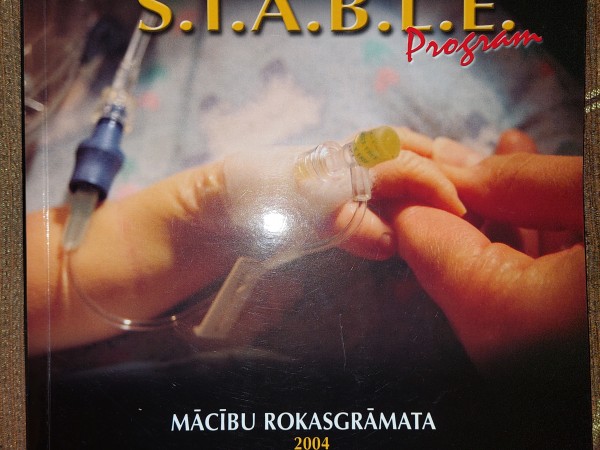 The S.T.A.B.L.E. program mācību rokasgrāmata