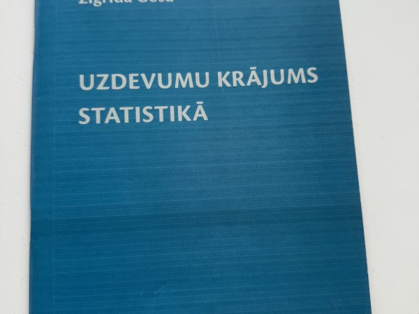 Uzdevumu krājumi statistikā