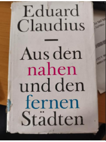 Aus den nahen und den fernen Städten