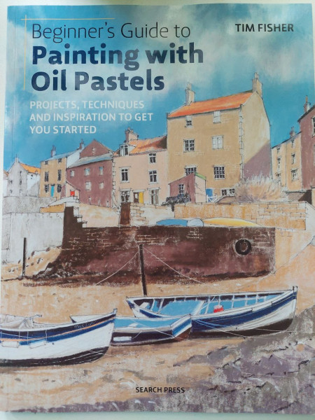 Painting with oil pastels