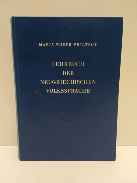 Lehrbuch der neugriechischen Volkssprache