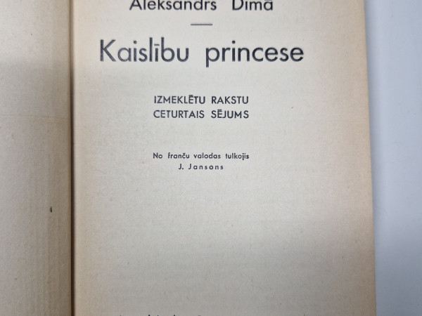 Kaislibu princese