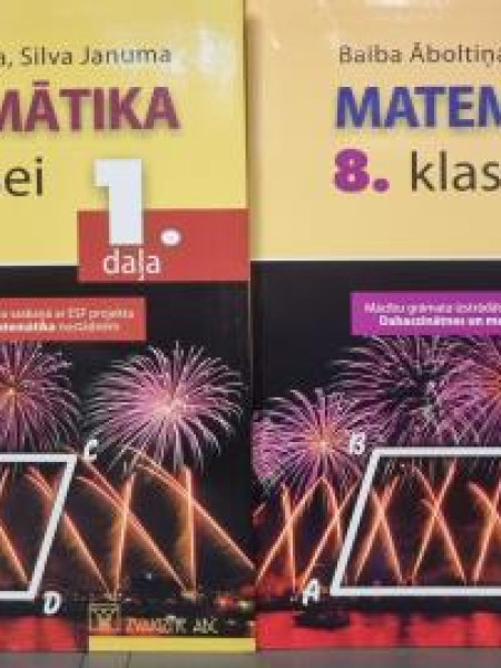 Matemātika 8. klasei 1 Un 2