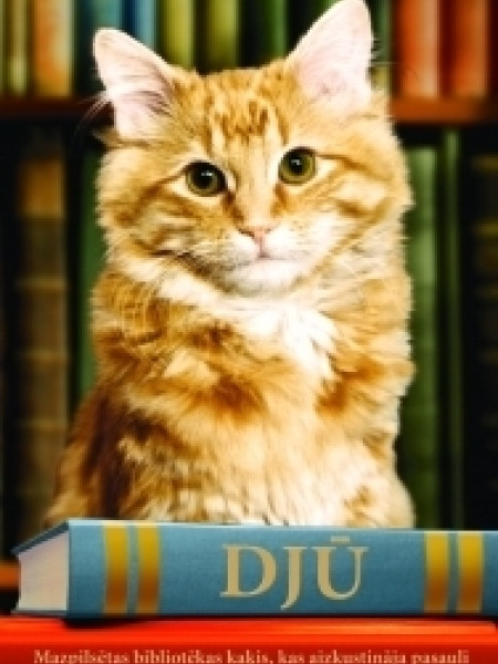 Djū, mazpilsētas bibliotēkas kaķis, kas aizkustināja pasauli