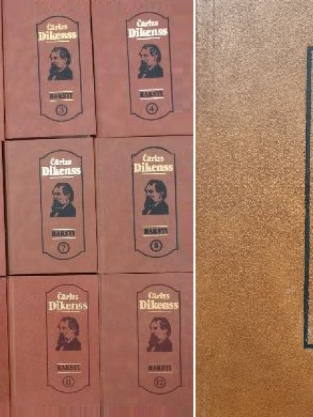 Čarlzs Dikens Raksti 1, 2, 3, 4, 5, 6, 7, 8, 9, 10,11,12,13. Grāmata