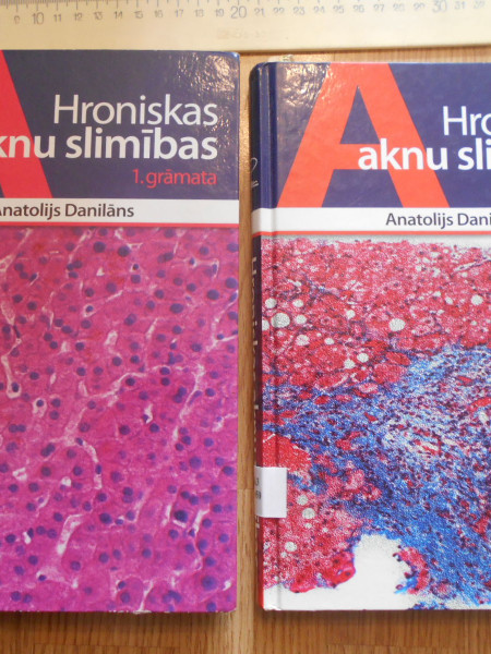 Hroniskas aknu slimības 1. un 2. Grāmata.