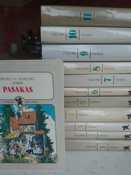 Sprīdīša bibliotēka 12 sējumi