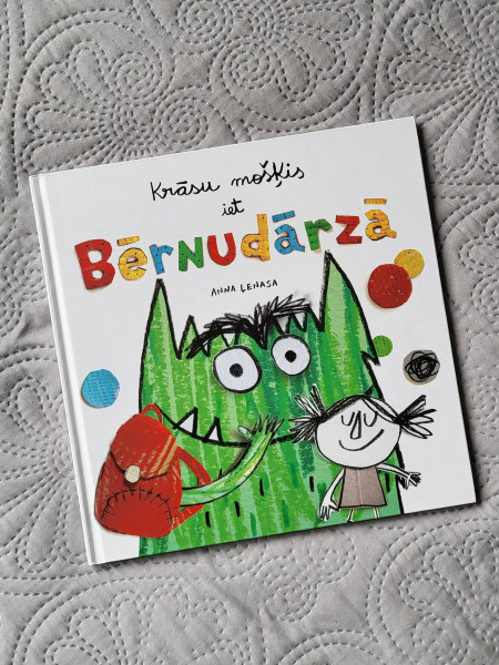 Krāsu mošķis iet bērnudārzā