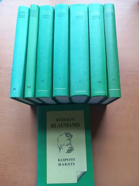 Kopoti raksti 9 sējumos