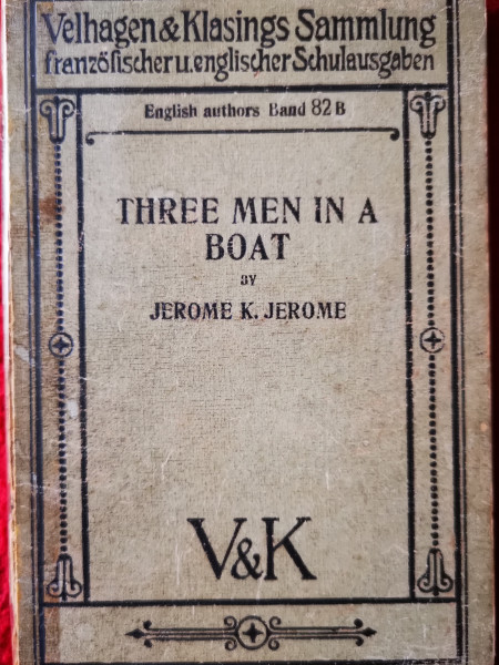 Three men in a boat