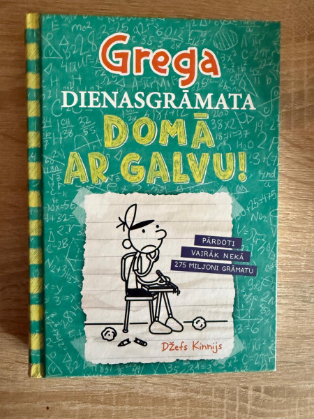 Grega dienasgrāmata. Domā ar galvu!