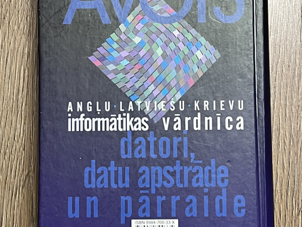 Informātikas vārdnīca (angļu - latviešu - krievu)
