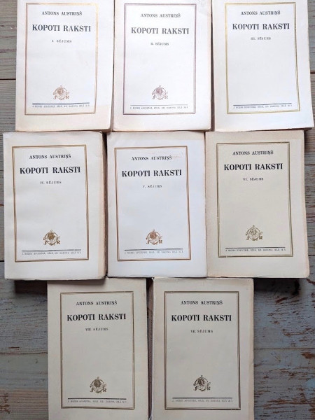 Kopoti raksti. 1.-8. sējums