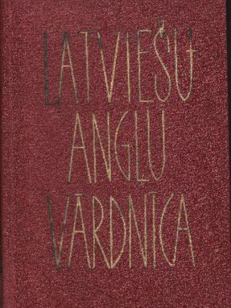 Latviešu-angļu vārdnīca